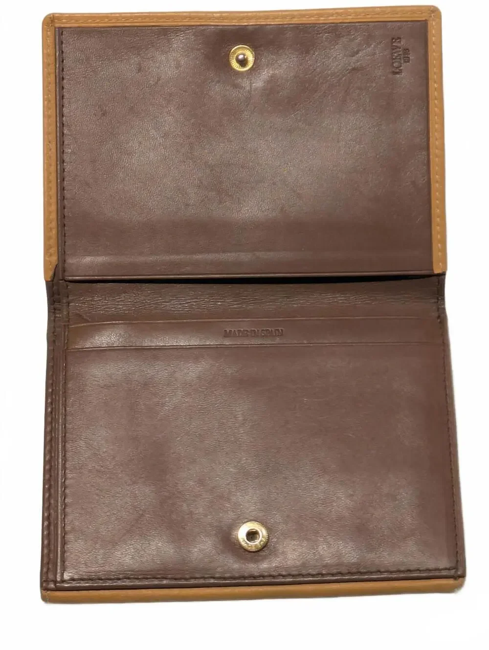 Loewe interior leather front